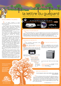 La lettre du guépard N°0